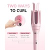 3-in-1 Automatic Curling Iron with 3 Barrel Sizes