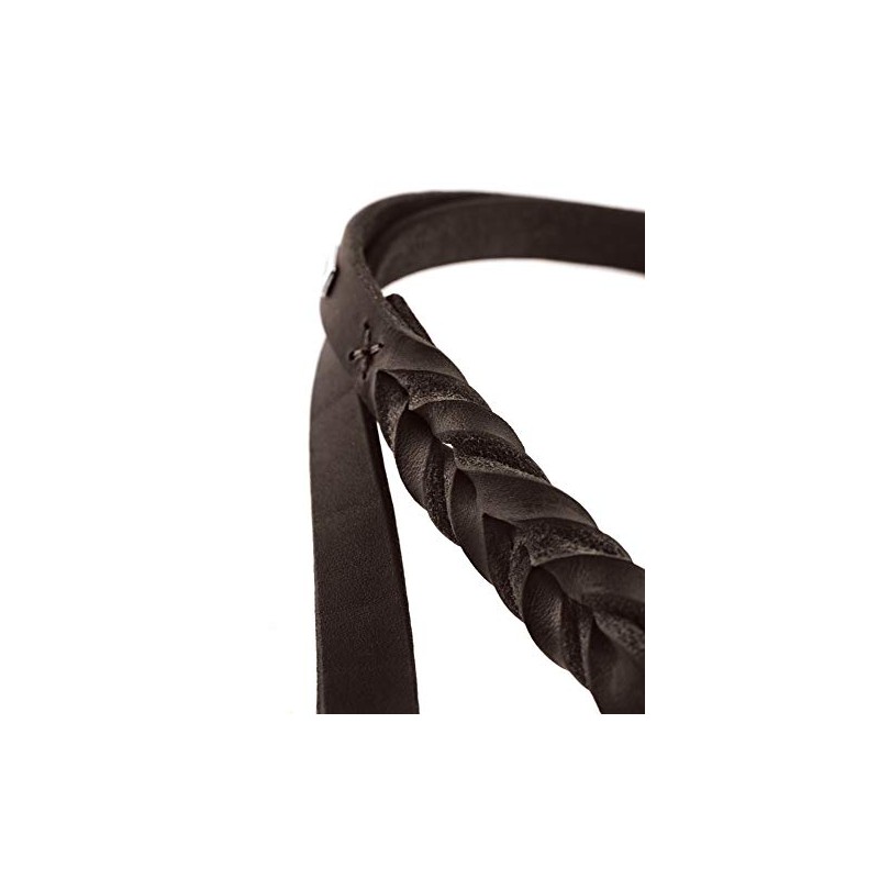 HUNTER Training leash Solid Education, 18/200 Soft genuine cow leather,