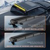 DOXMALL 78 LED Roof Top Strobe Light Bars,38 Inch Amber
