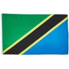 JumpingLight 2x3 Tanzania Flag 2x3 House Banner Grommets Super Polyester