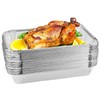HAKZEON 25 Pack Large Aluminium Tin Foil Trays, 31 x