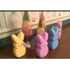 Bethany Lowe 6” Peeps Pastel Purple Easter Bunny Figure W