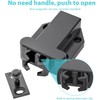 Greluma 8 Pcs Magnetic Push Latch Safe Touch Lock Push