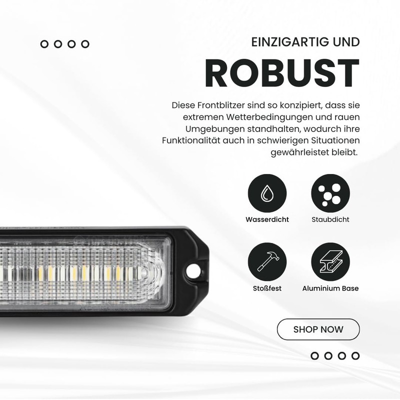 Raptors LED Technik Front Flasher XM6 (White)