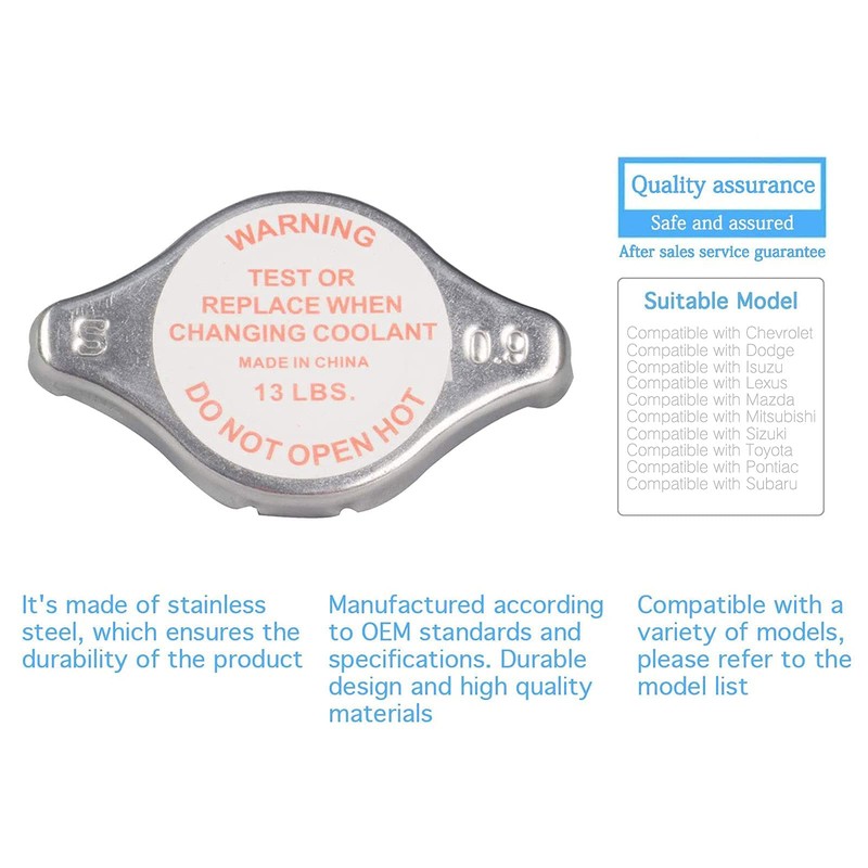 Tapa del radiador - 12 libras