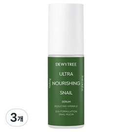 Dewytree Ultra Nourishing Snail Essence Serum, 3 bottles, 70ml / 듀이트리 울트라 너리싱 스네일 에센스 세럼, 3개, 70ml