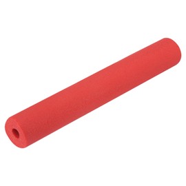 MECCANIXITY Pipe Insulation Tube Foam Grip Tubing 10mm(3/8") ID 40mm OD 10" Red for Pipe Lagging, Utensils, Fitness, Tools Handle Support