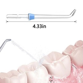 Miecux 4Pcs Replacement Classic Jet Tips, Water Flosser Replacement Tips for Waterpik Water Flosser, Replacement Parts for Waterpik, Water Replacement Tips for Waterpik Water Flosser