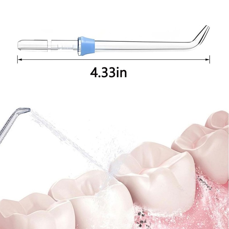Miecux 4Pcs Replacement Classic Jet Tips, Water Flosser Replacement Tips