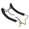 Saxophone Double Shoulder Strap Artificial Leather Length Adjustable Alto Tenor
