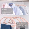 MIZGI Premium Velvet Hangers 50 Pack Heavyduty- Non Slip No