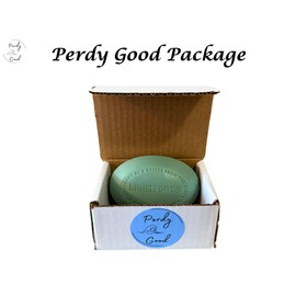 Lightfoot's Pine Soap for Men (1 Bar), All Natural Pine Scented Mens Athletic Soap for Body or Hands and One (1) Box