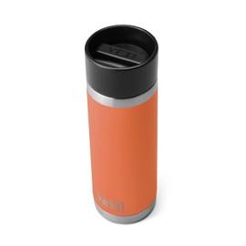 YETI Rambler 18 oz Bottle, Stainless Steel, Vacuum Insulated, with Hot Shot Cap, High Desert Clay