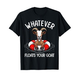 Cute Goat Design For Men Women Kids Animal Farmer Goat Lover T-Shirt