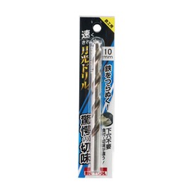 Big Tool Moonlight Drill Blister Pack 0.4 in (10.0 mm) Drill for Ironwork SGP10.0