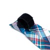 The Worthy Dog Madras Plaid Neck Tie Comfortable Easy to