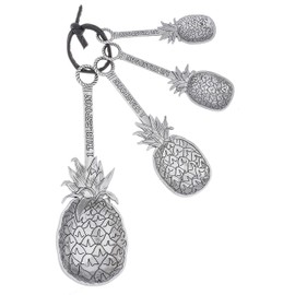 Measuring Spoons w/o Color - Pineapples (4 pc. set)