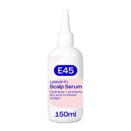 E45 Hydrating Scalp Serum, Protects Against Dryness, Itch & Irritation, Helps Reduce Dandruff & Sebum, Moisturises Sensitive Skin, Fragrance Free, 150ml