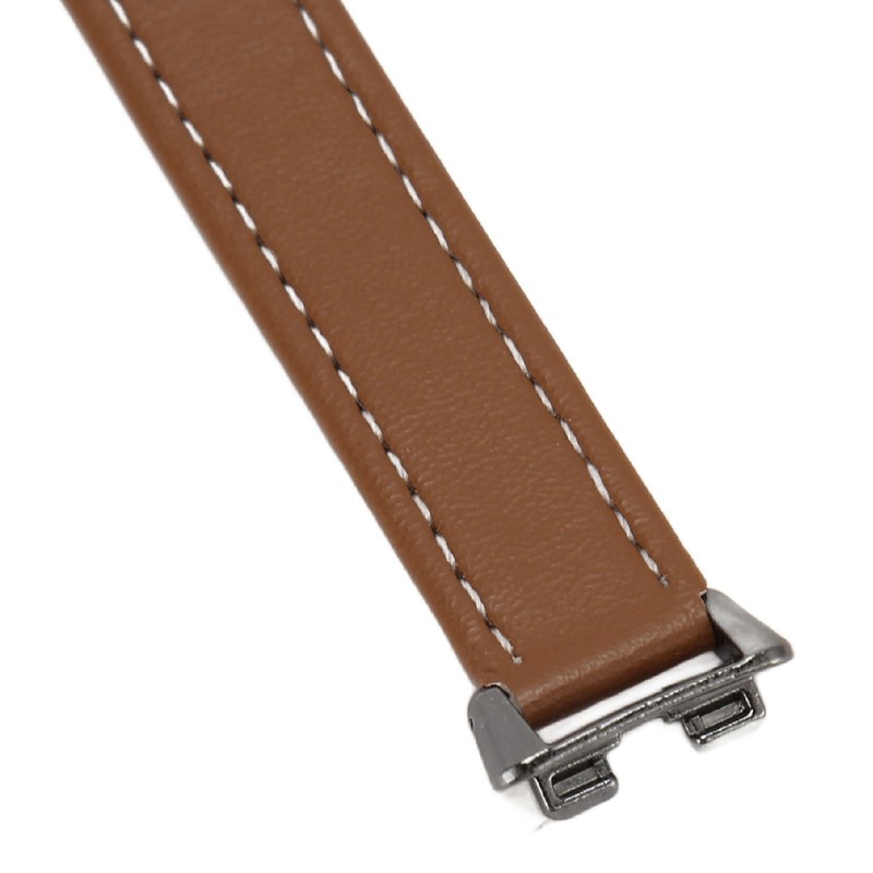 Magnetic Watch Band PU Leather Replacement Unisex Quick Release Wristband