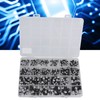 400Pcs SMD Electrolytic Capacitor 24 Values Aluminium 1uF‑1000uF Accessory Set