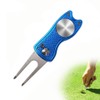 YFFSFDC Golf Fork Folding Golf Fork Repair Fork Portable Zinc
