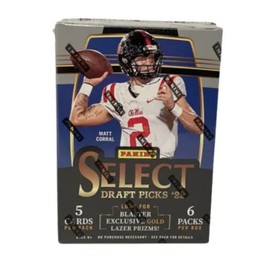 2022 Panini Select Football Draft Picks Blaster Box (30 Cards)