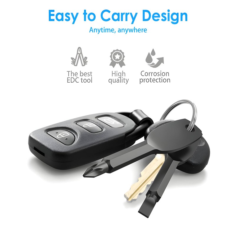 Christmas Gifts for Men Pocket Keychain Screwdriver, Stocking Stuffers for