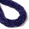 High Quality Natural Sodalite Faceted Rondelle Beads Size 1.5x2mm 15.5''