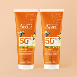 Avène Sun Les Enfants Sun Cream 50+/PA++++ 250ml x 2 + Free Cleansing Gel 2 15ml / 아벤느 선 레 앙팡 선크림 50+/PA++++ 250ml 2개+클렌징젤 15ml 2개 증정