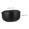 SAFIGLE 1Pc Durable Stainless Steel Shaving Bowl for Men Home
