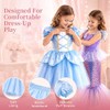 Meland Princess Dress Up Trunk for Girls 3-8, Toys Gift