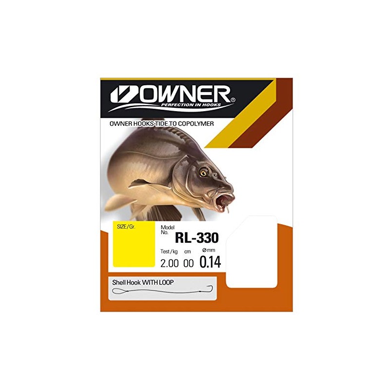 Owner Carp hook black RL-044 10