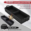 Under Seat Truck Organizer Storage Box with 1 Removable Divider