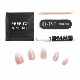 OPI xPRESS/ON Press On Nails, Up to 14 Days of Wear, Gel-Like Salon Manicure, Reusable, Vegan, Sustainable Packaging, With Nail Glue,