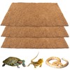 Reptile Rug Coir 3 Rolls 50x30cm Natural Reptile Rug Terrarium