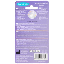 Lansinoh Lansinoh mOmma Natural Wave Fast Flow Teats (Pack of 2)