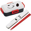 Skater ABC3AG Silver Ion Ag+ Antibacterial Snoopy Face Peanuts Chopsticks