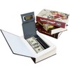 Book Safe, Real Paper Diversion Safe with Combination Lock, Hollow