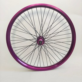 26" Heavy Duty Bike Rear Rim 12 Gauge, 48 Spokes Wheel, 2.35-3.5" Tire