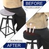 BUYUE Round Bar Stool Seat Cushion, Dia.13 Luxury Fashion Jacquard