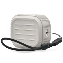 elago Funda Armor con Mosquetón Compatible con AirPods Pro 2 Case, Soporta Carga Inalámbrica, Estuche Resistente a los Golpes, Carcasa Protección...  
