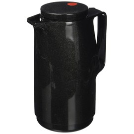 ROTPUNKT 760 Maxima Vacuum Flask, 1.0 l, Two-Function Twist Cap, BPA-Free – Healthy Drinking, Made in Germany, Keeps Liquids Warm or Cold, Glass Insert