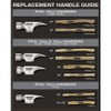 Stiletto 18-Inch Curved Replacement Handle