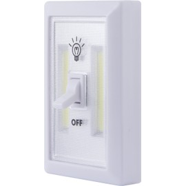 Lights by Night Wireless LED Light Switch, Battery Operated, 100 Lumens, Tap Light, Portable Light Switch, Wireless, Stick-On LED Lights, Under Cabinet, Closet, Basement and More, 39641 White