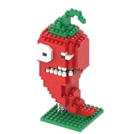 LLXXM Modelo Plantas vs Zombies de Bloques Microset, PVZ Kit Construcción 230 Piezas, Ejercitar Paciencia Juguete Educativo, Navidad, Día Reyes, Regalos del Día del Niño para Adultos y Niños