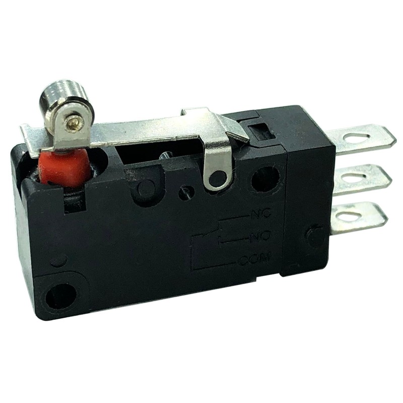 Snap Action Switch with Short Hinge Roller Lever by DTAIR