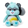 Care Bears 22cm Bean Plush - Wish Raccoon, Collectable Cute