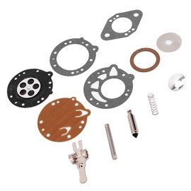 Membrane Set Repair Kit Carburettor Repair Kit, Metal and FAB Carb Repair Kit Replacement for 08 08S 070 090 Chainsaw TS350 TS360 for Zama RB-42, Popular