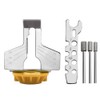 Chainsaw Sharpener Attachment Kit, Chain Saw Sharpener Angle Guide with