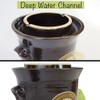 TSM Products Harvest Fiesta Fermentation Pot with Stone Weight, 5-Liter